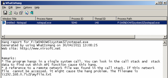 Program screenshot