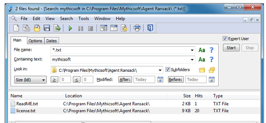Program screenshot