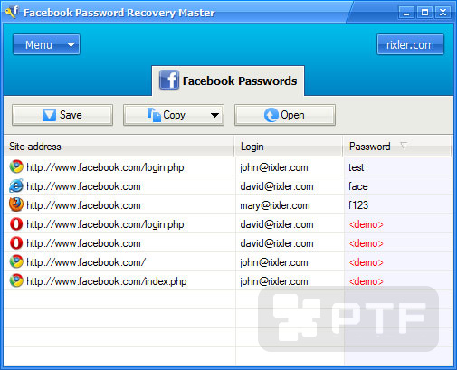 Program screenshot