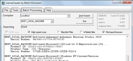 Program screenshot